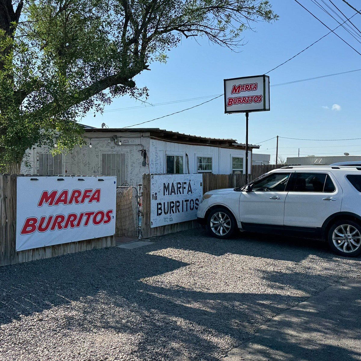 Marfa Burritos restaurant in Marfa