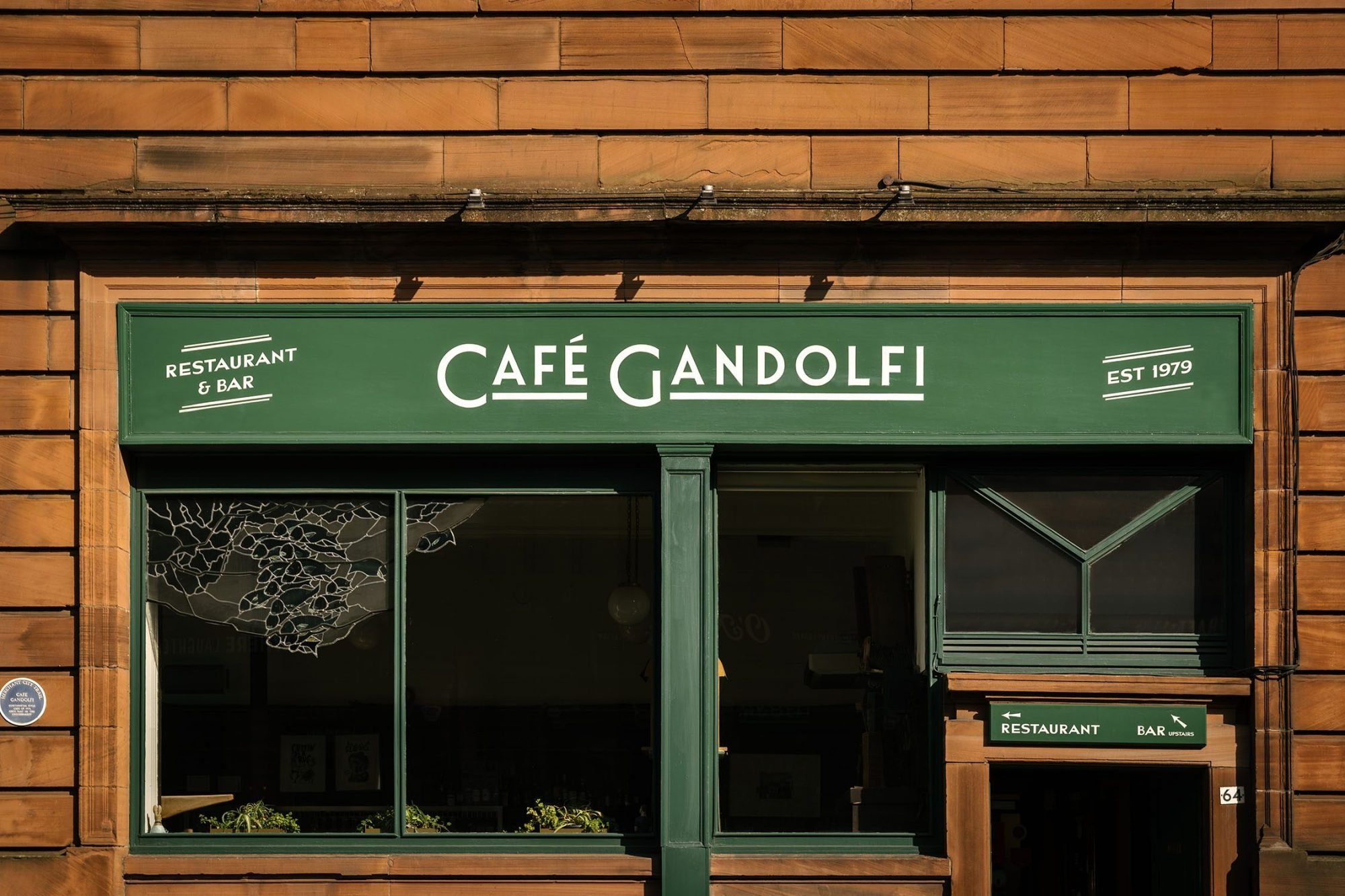 Café Gandolfi restaurant in Glasgow, United Kingdom