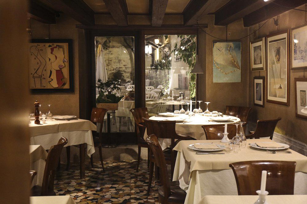 Da Ignazio restaurant in Venice, Italy