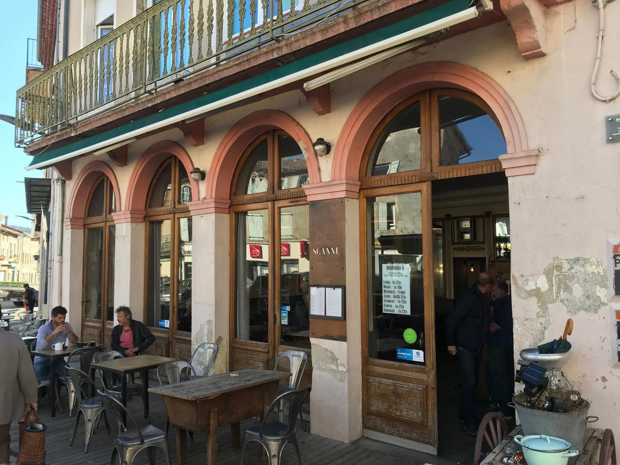Bistrot St Anne - Maison Cornu restaurant in Vernoux En Vivarais, France