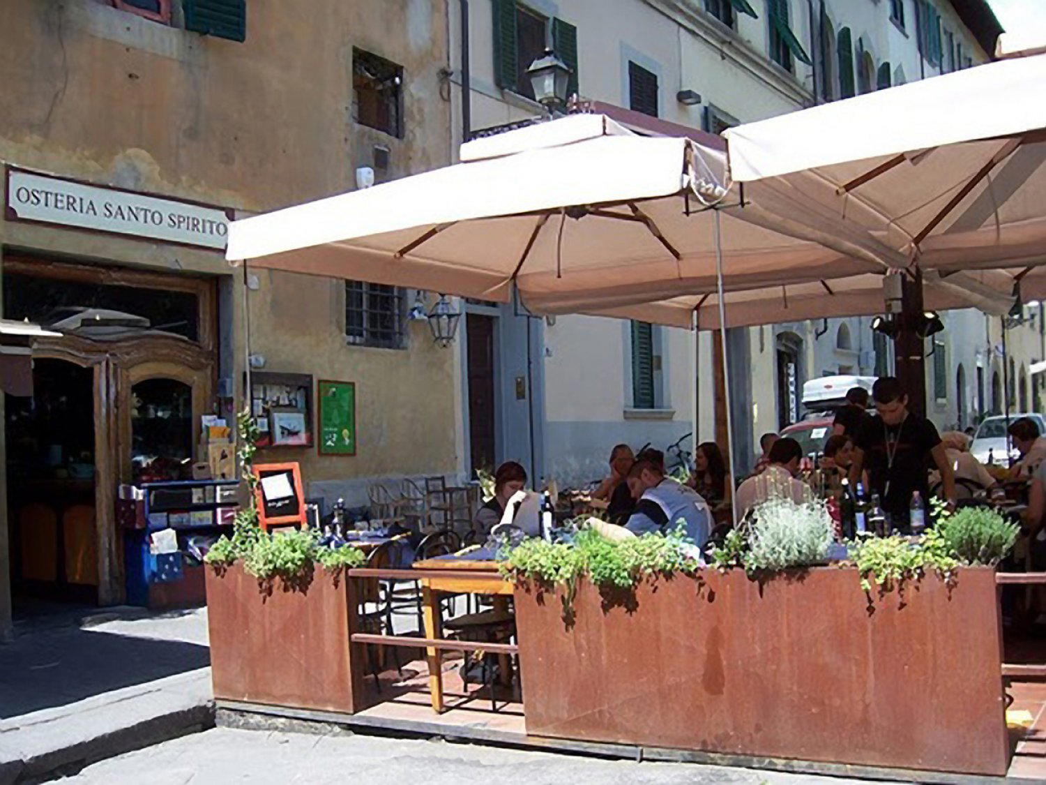 Osteria Santo Spirito restaurant in Florence, Italy