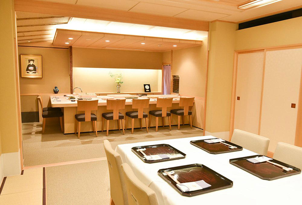 Sushizen restaurant in Sapporo, Japan