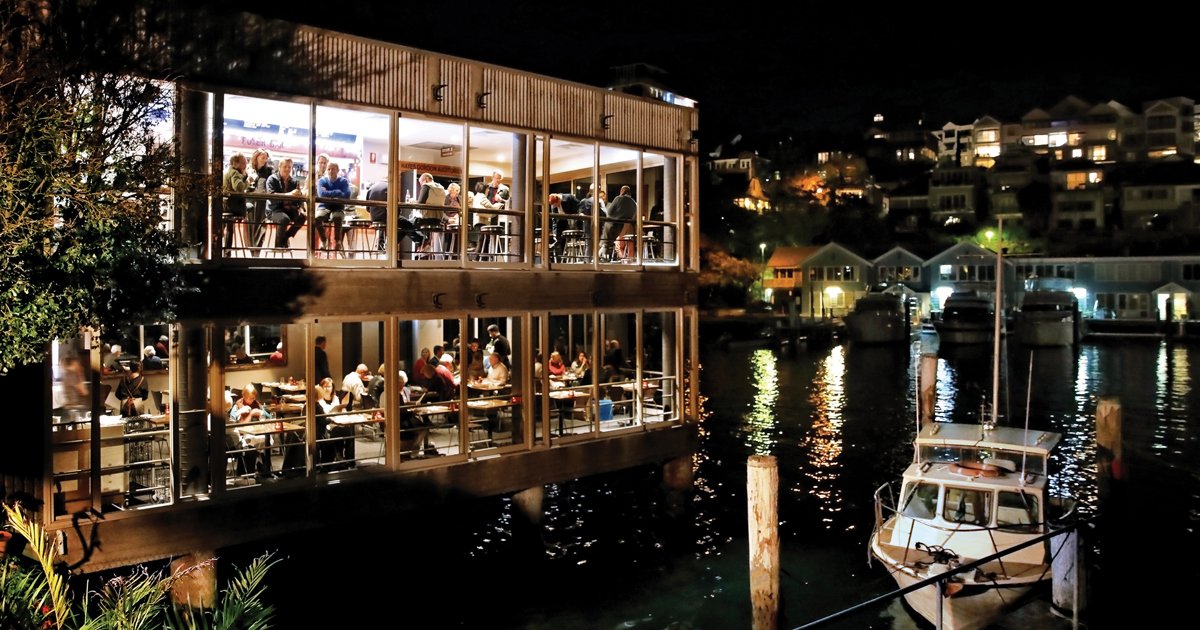 Bayly's Bistro restaurant in Kirribilli, Australia