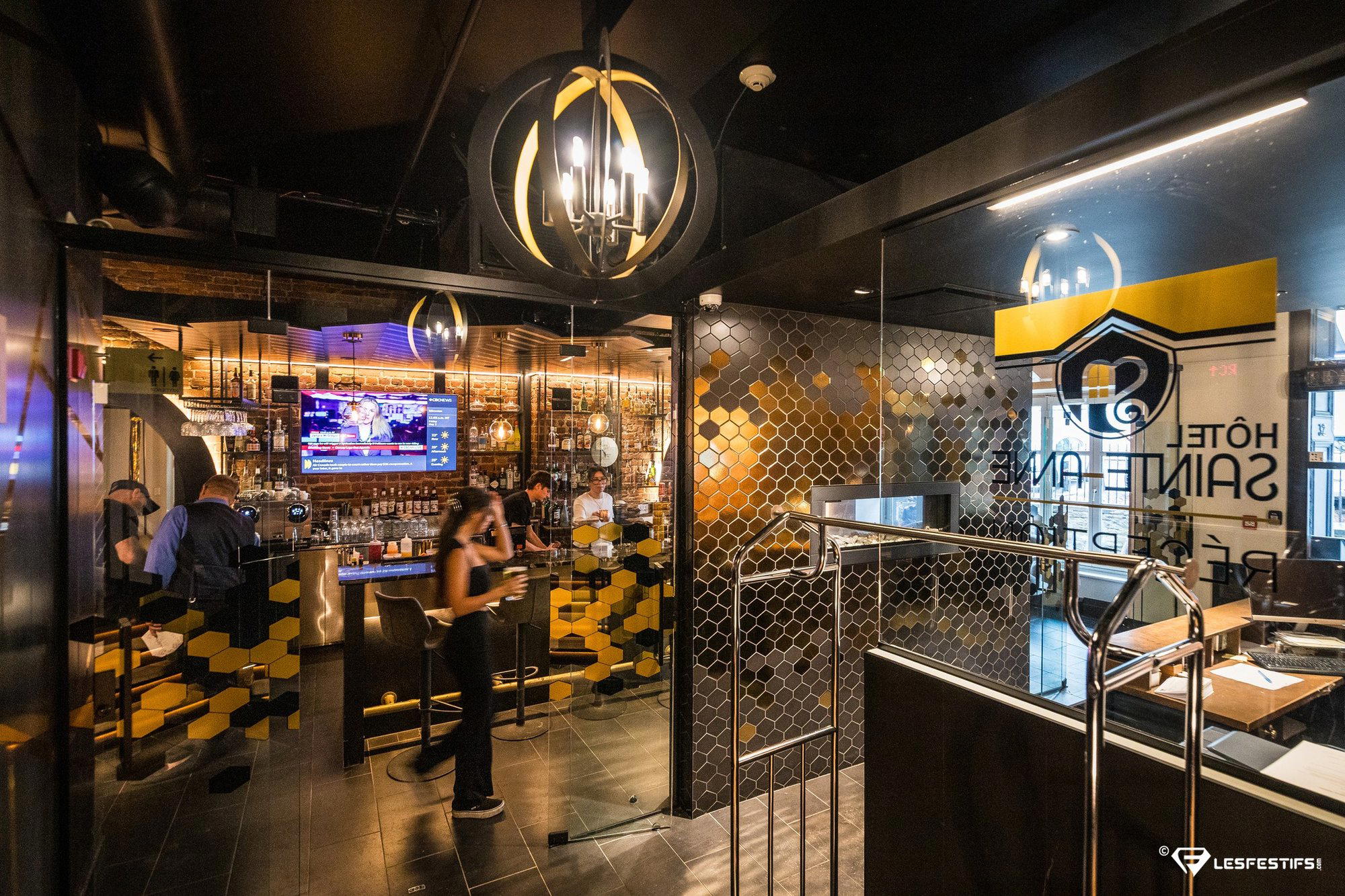 Savini restaurant in Quebec City, Canada