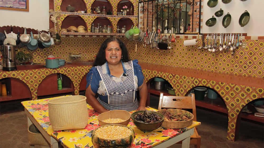 Tlamanalli restaurant in Teotitlan Del Valle