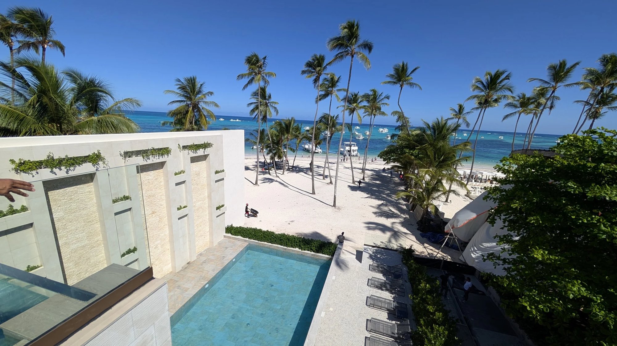 Cielo Beach Club restaurant in Punta Cana, Dominican Republic