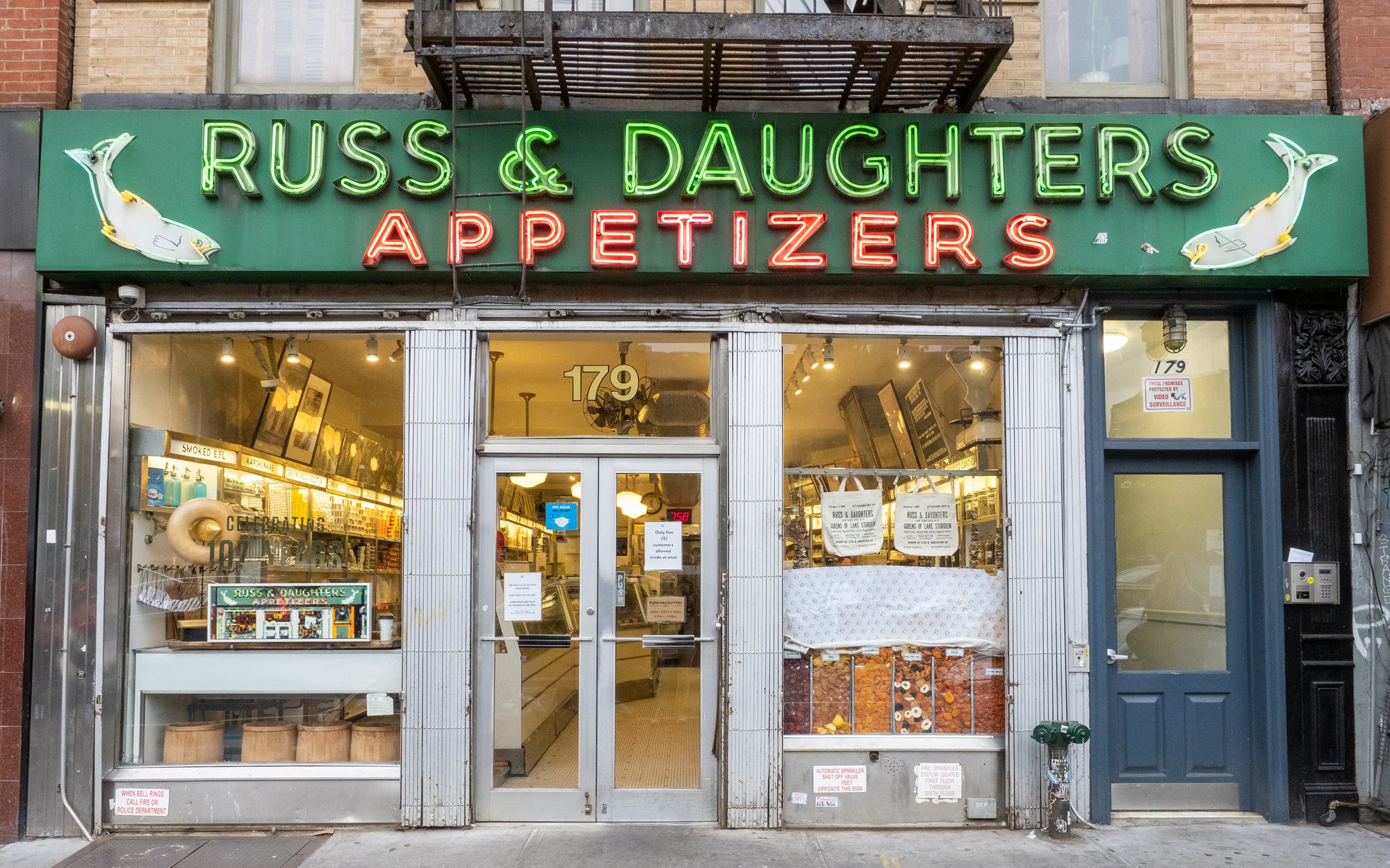 Russ & Daughters restaurant in New York City, United States