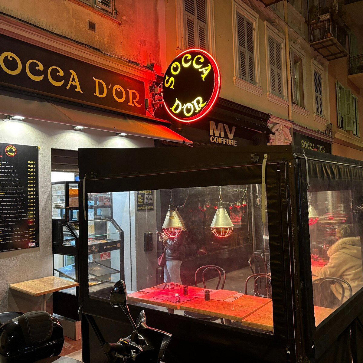 La Socca d'Or restaurant in Nice, France