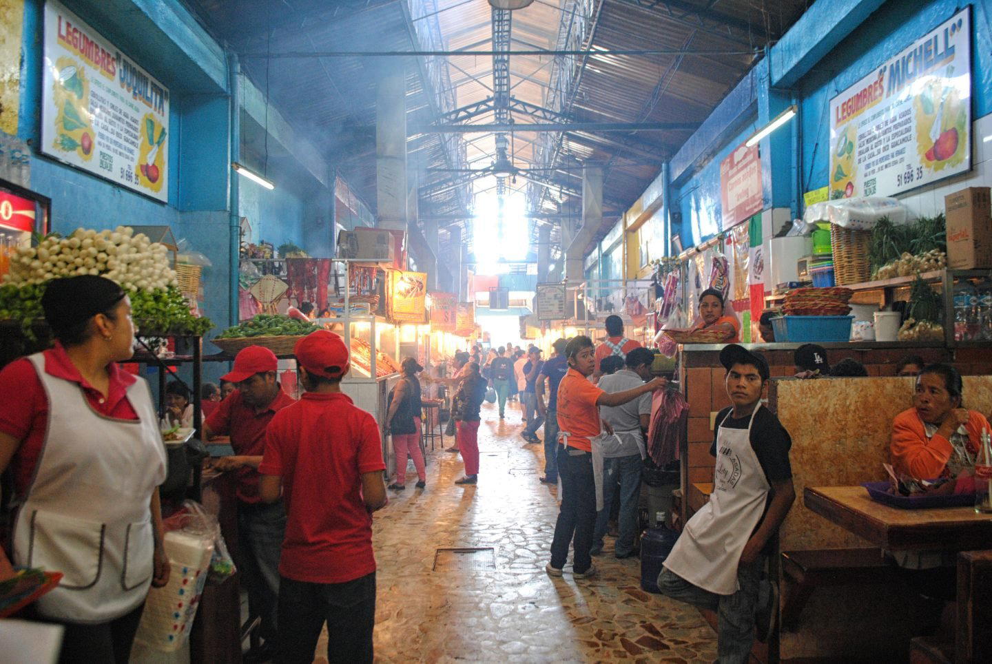 Mercado 20 de Noviembre restaurant in Oaxaca, Mexico