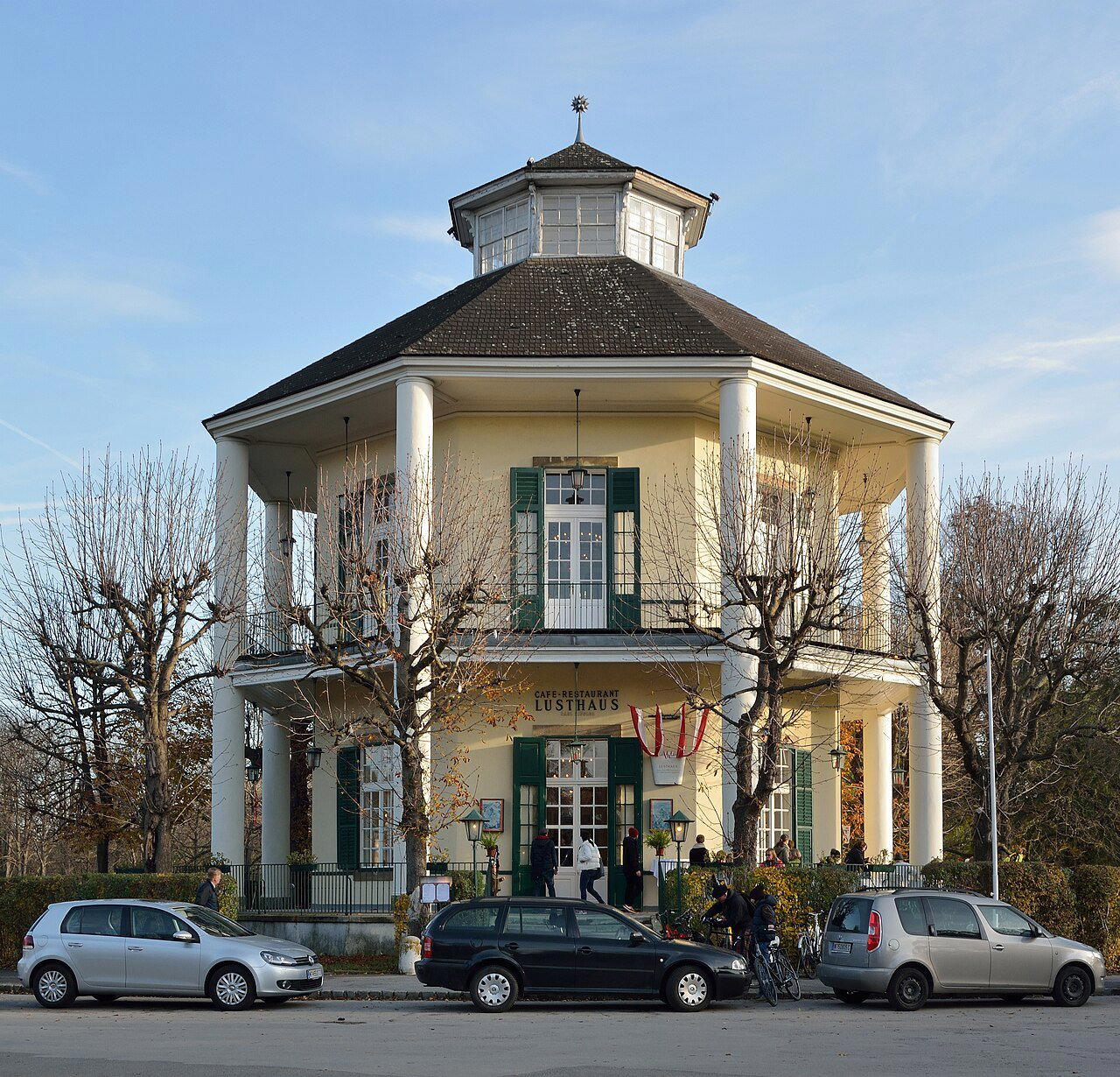 Lusthaus restaurant in Vienna, Austria