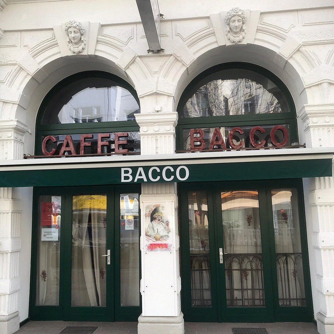 Bacco restaurant in Vienna, Austria