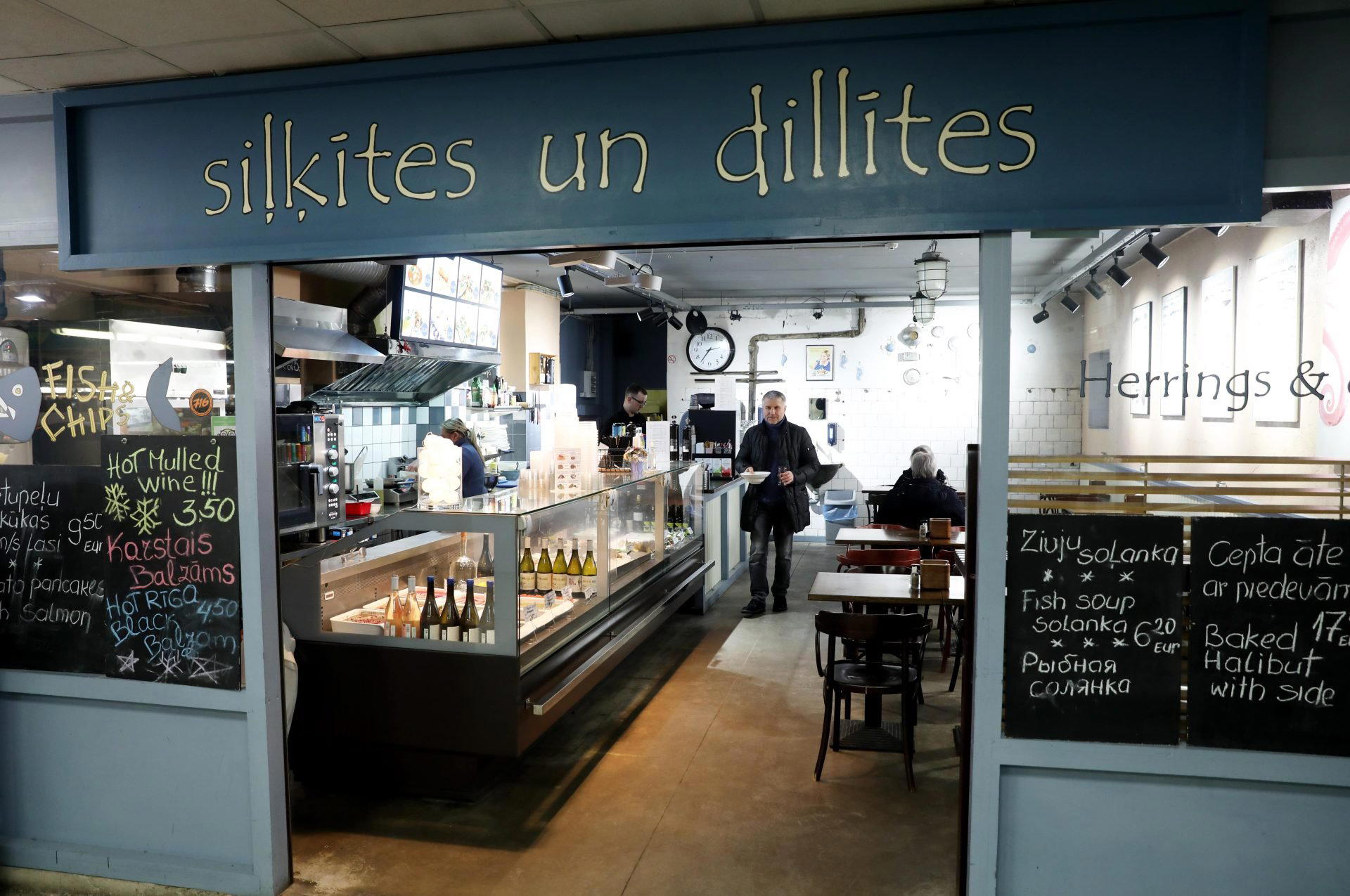 Siļķītes Un Dillītes restaurant in Riga, Latvia