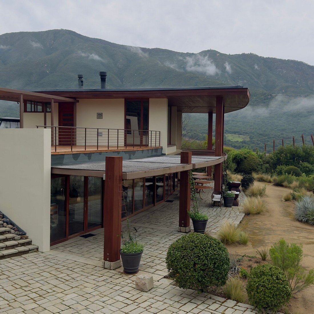 Lapostolle Residence restaurant in Santa Cruz, Chile