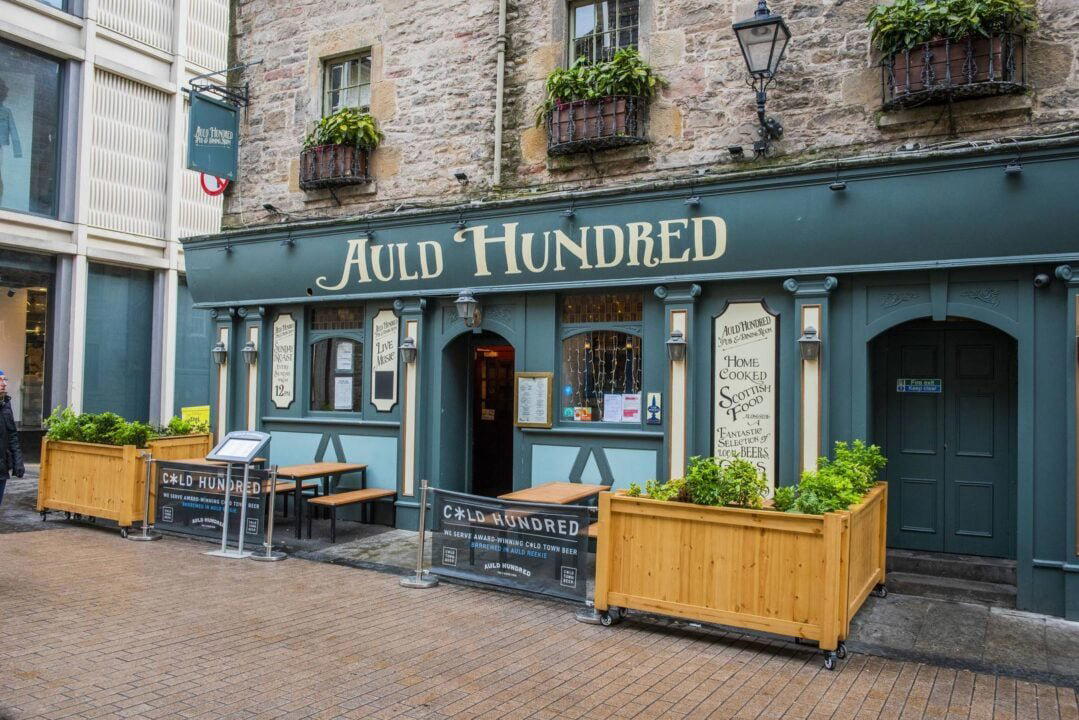Auld Town restaurant in Edinburgh, United Kingdom