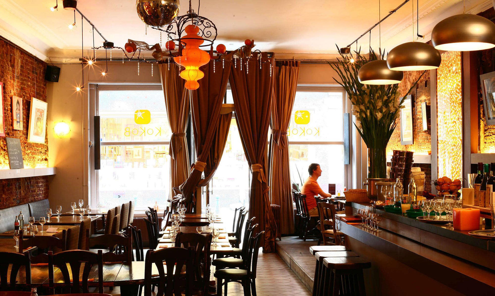KoKoB restaurant in Grand Place, Belgium