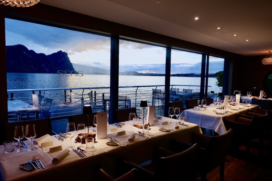 Sens restaurant in Vitznau, Switzerland