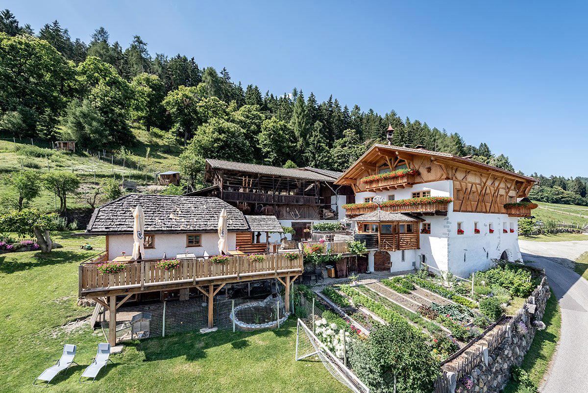 Glangerhof restaurant in Feldthurns, Italy