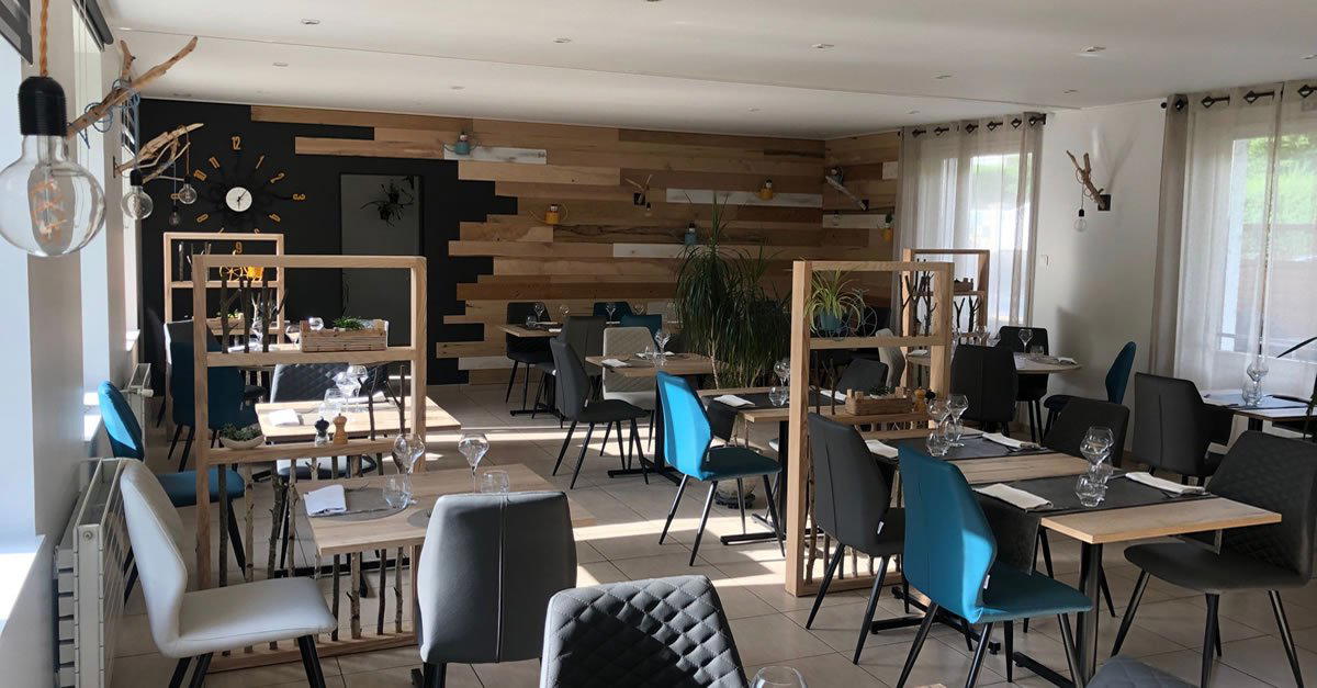 La Route Bleue restaurant in La Fouillouse, France