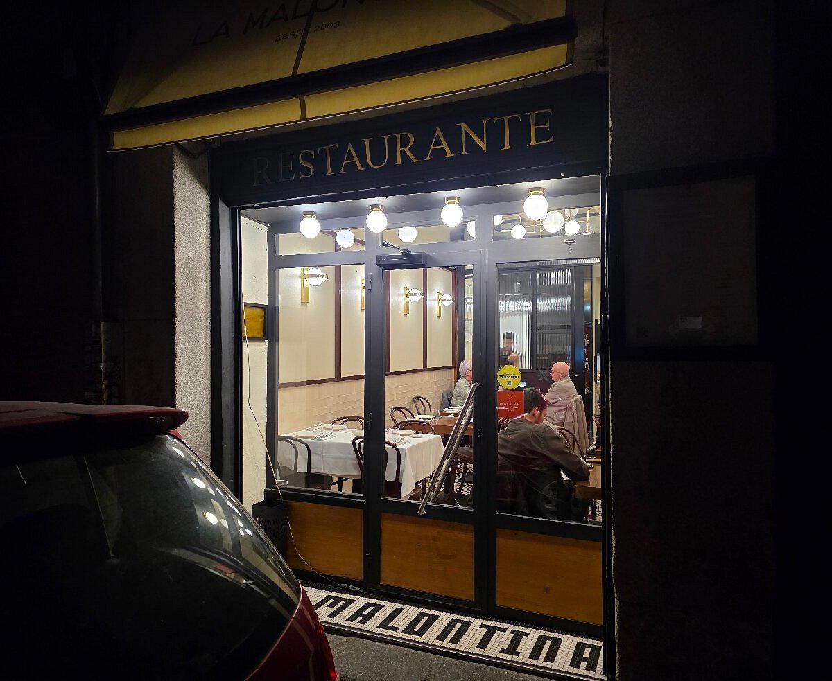 La Malontina restaurant in Madrid, Spain