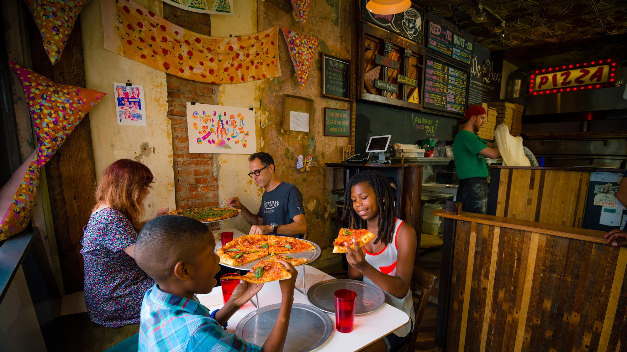 Pizza Brain restaurant in Philadelphia, United States