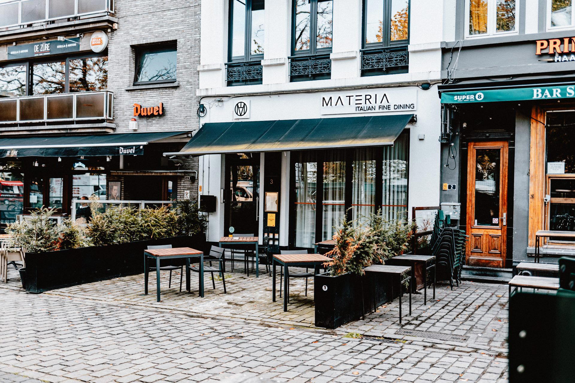 Materia restaurant in Antwerp, Belgium