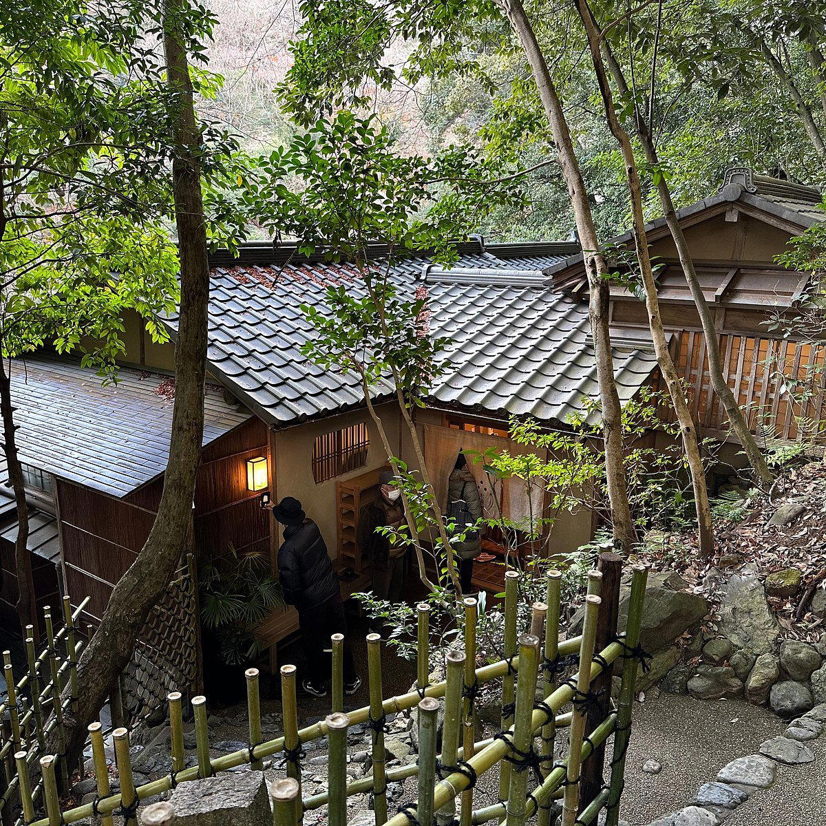 Shoraian restaurant in Kyoto, Japan