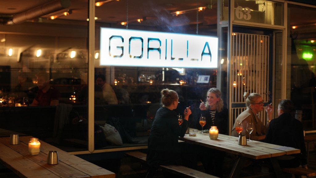 Gorilla restaurant in Copenhagen, Denmark