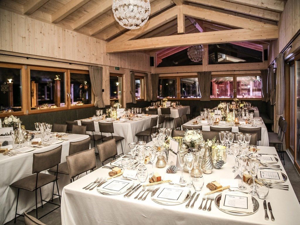 Chalet Tofane restaurant in Cortina d'Ampezzo, Italy