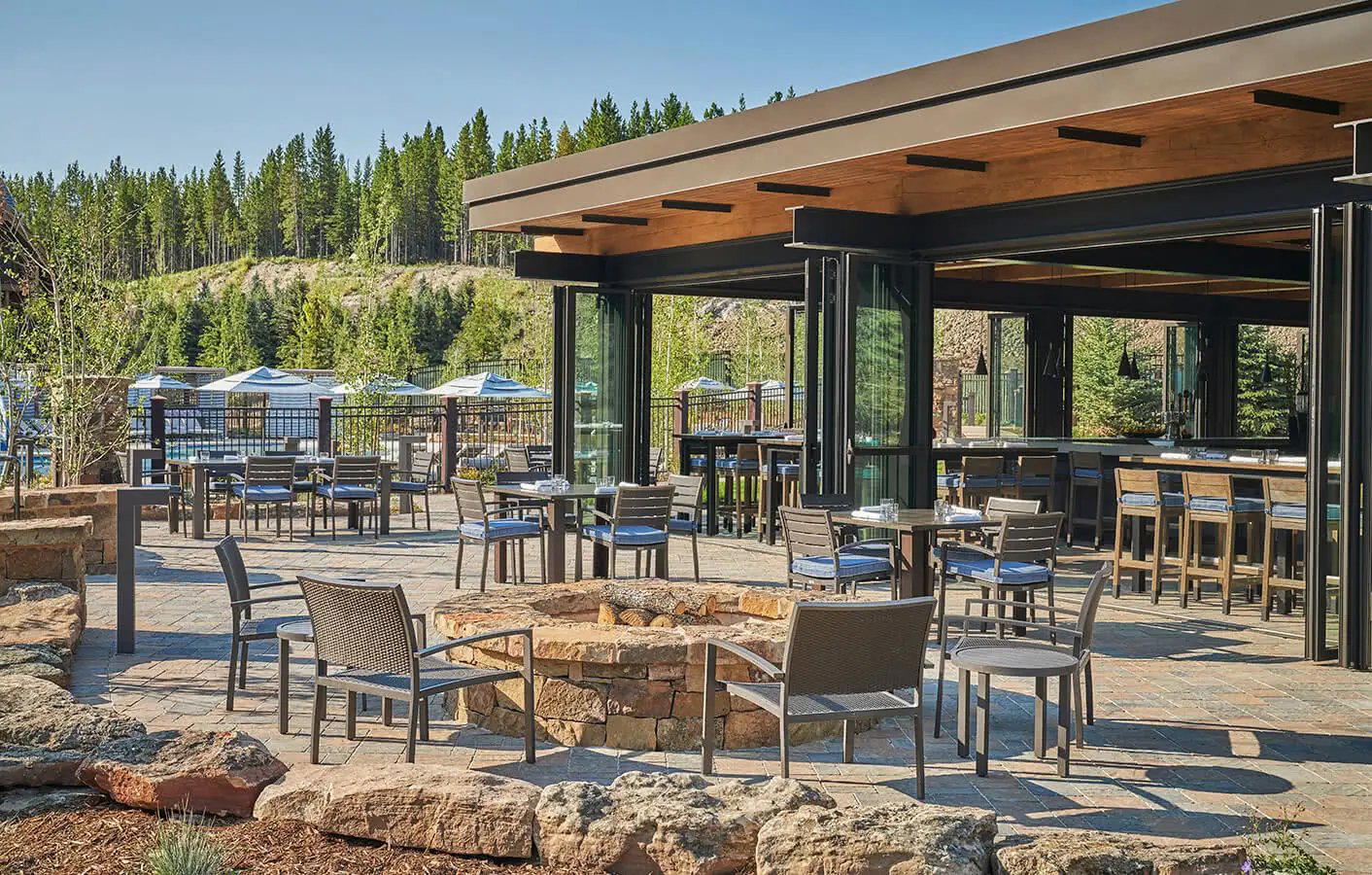 Backcast restaurant in Big Sky