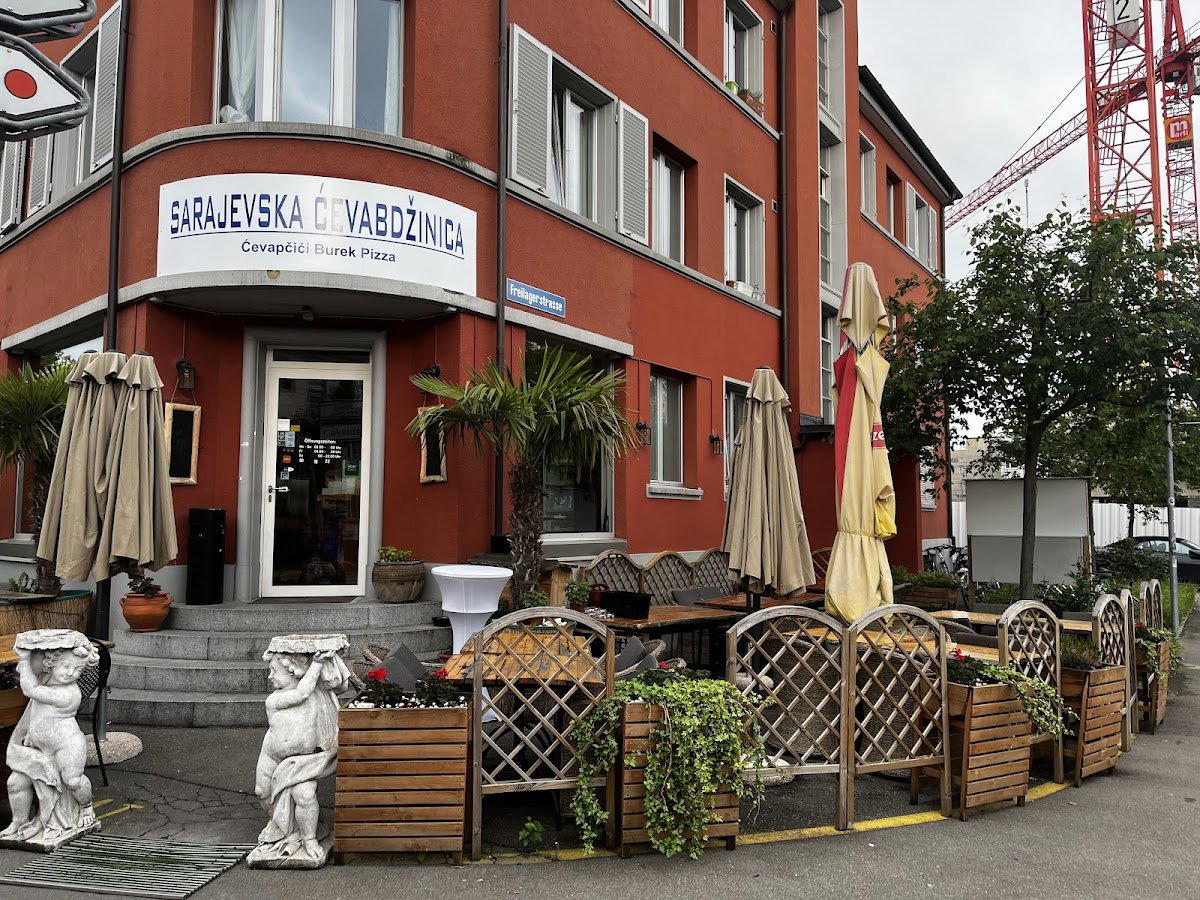 Sarajevska Ćevabdžinica restaurant in Zürich, Switzerland