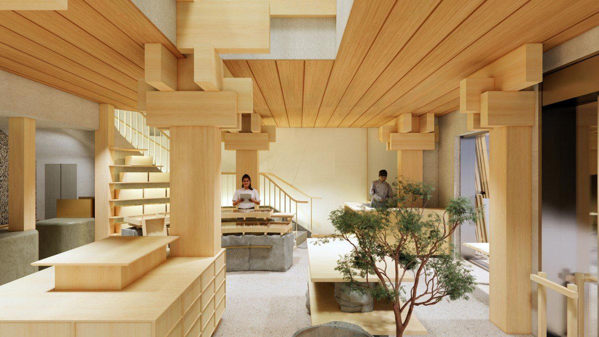 Kayanoya (茅乃舎) restaurant in Tokyo, Japan