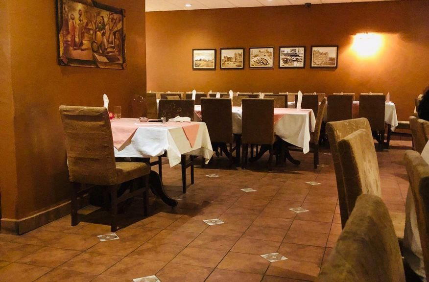 Bombay Palace restaurant in Blantyre, Malawi