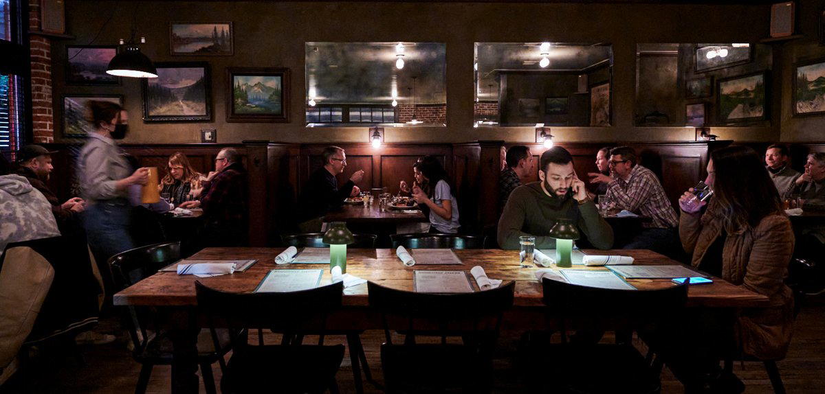 The Woodsman Tavern restaurant in Portland, United States