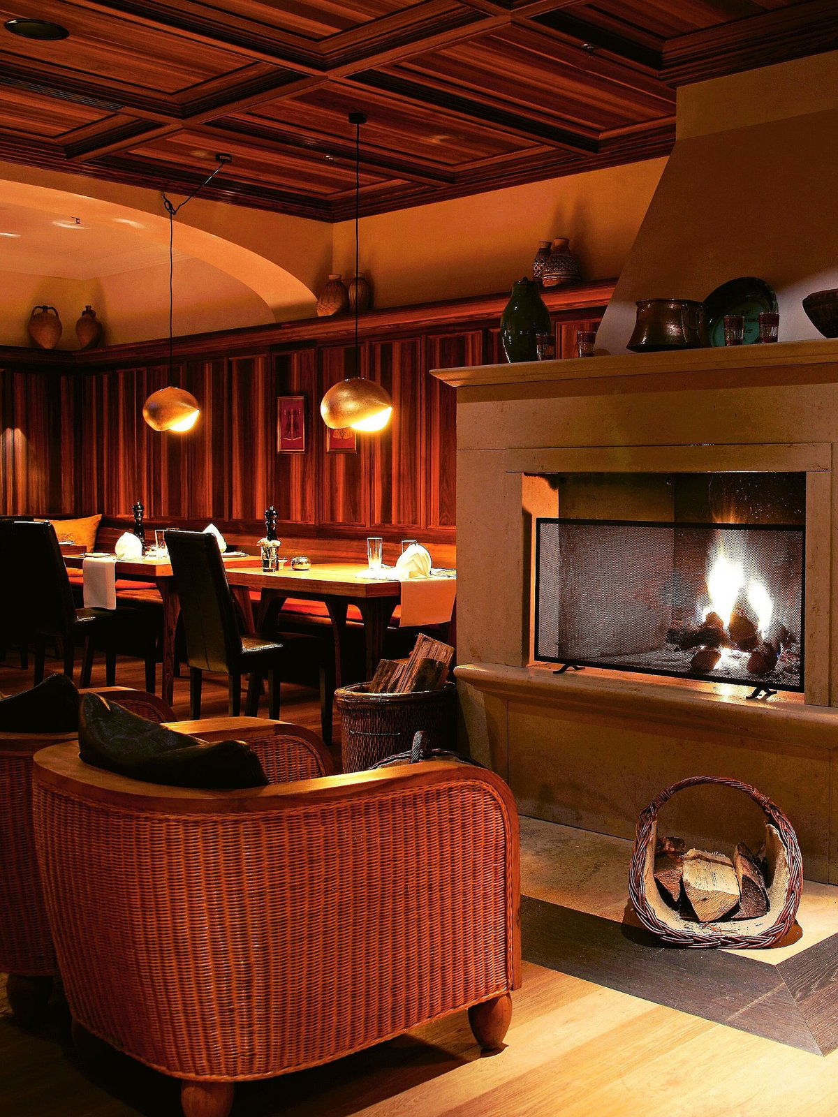 Kaminstube, Restaurant in Elmau