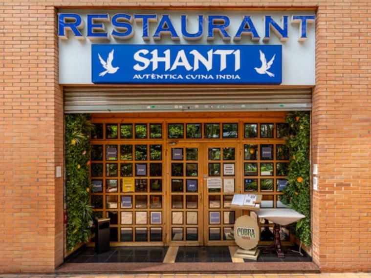 Shanti Restaurant, Barcelona, Spain
