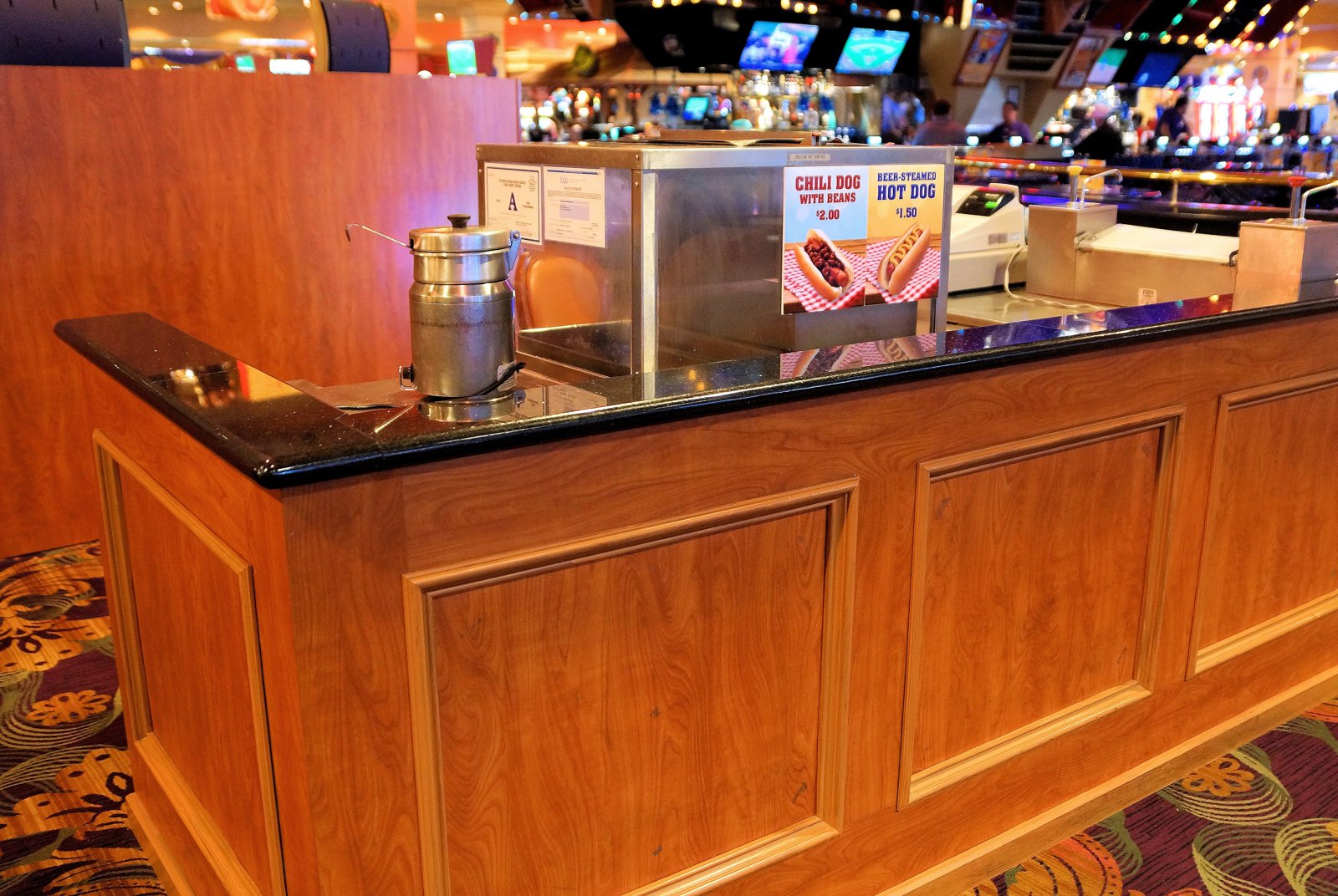 South Point’s Hot Dog Cart