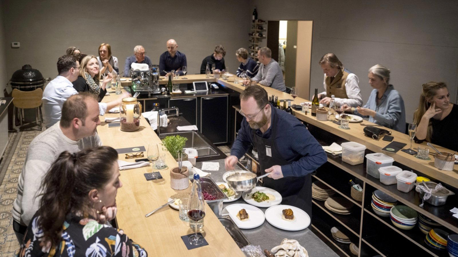 Restaurant U, Genk, Belgium