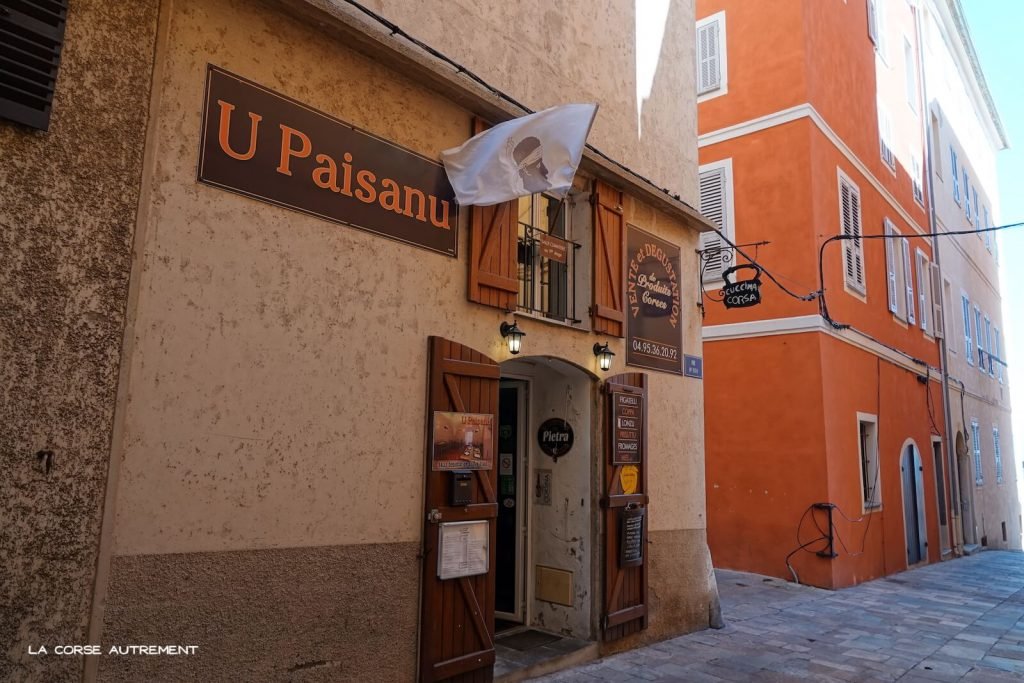 U Paisanu restaurant in Bastia, France