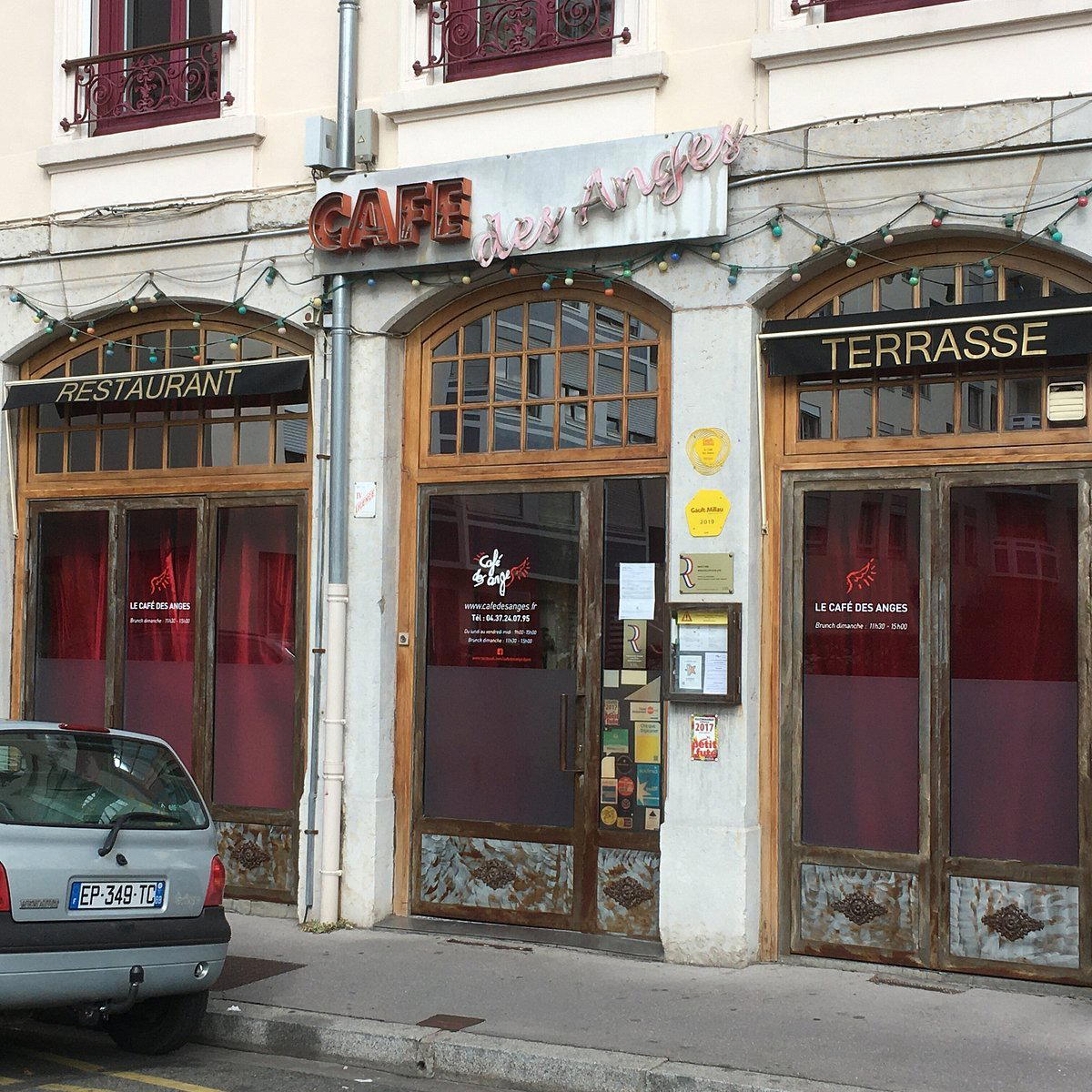 Café des Anges restaurant in Lyon, France