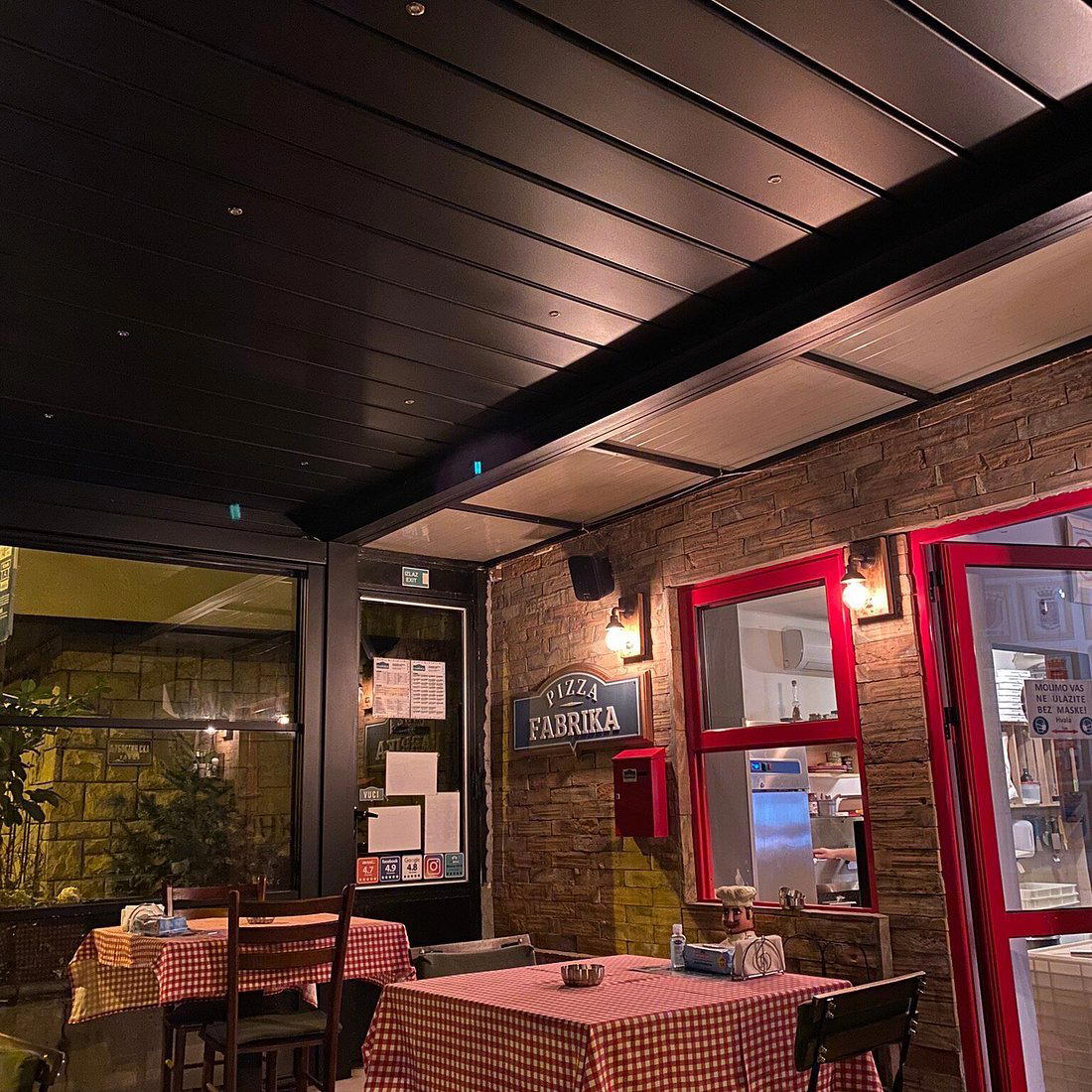 PIZZA FABRIKA restaurant in Belgrade, Serbia