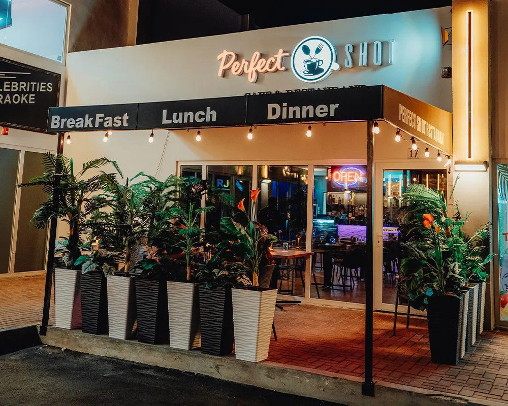 Perfect Shot Café & Restaurant, Restaurant in Oranjestad West