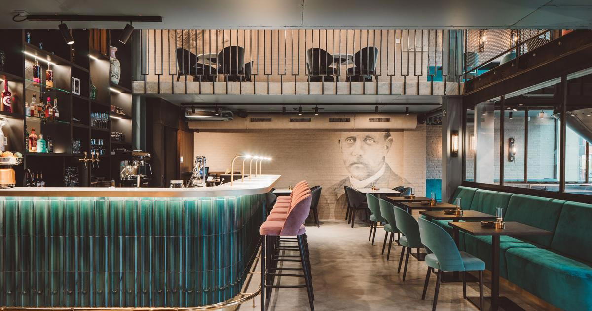 Octave restaurant in Antwerp, Belgium