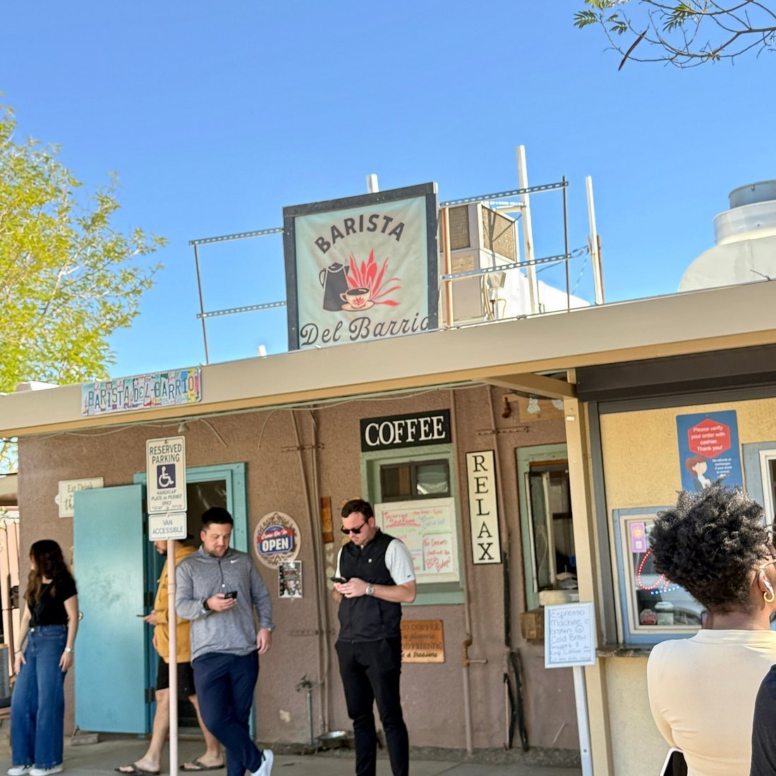 Barista del Barrio restaurant in Tucson, United States