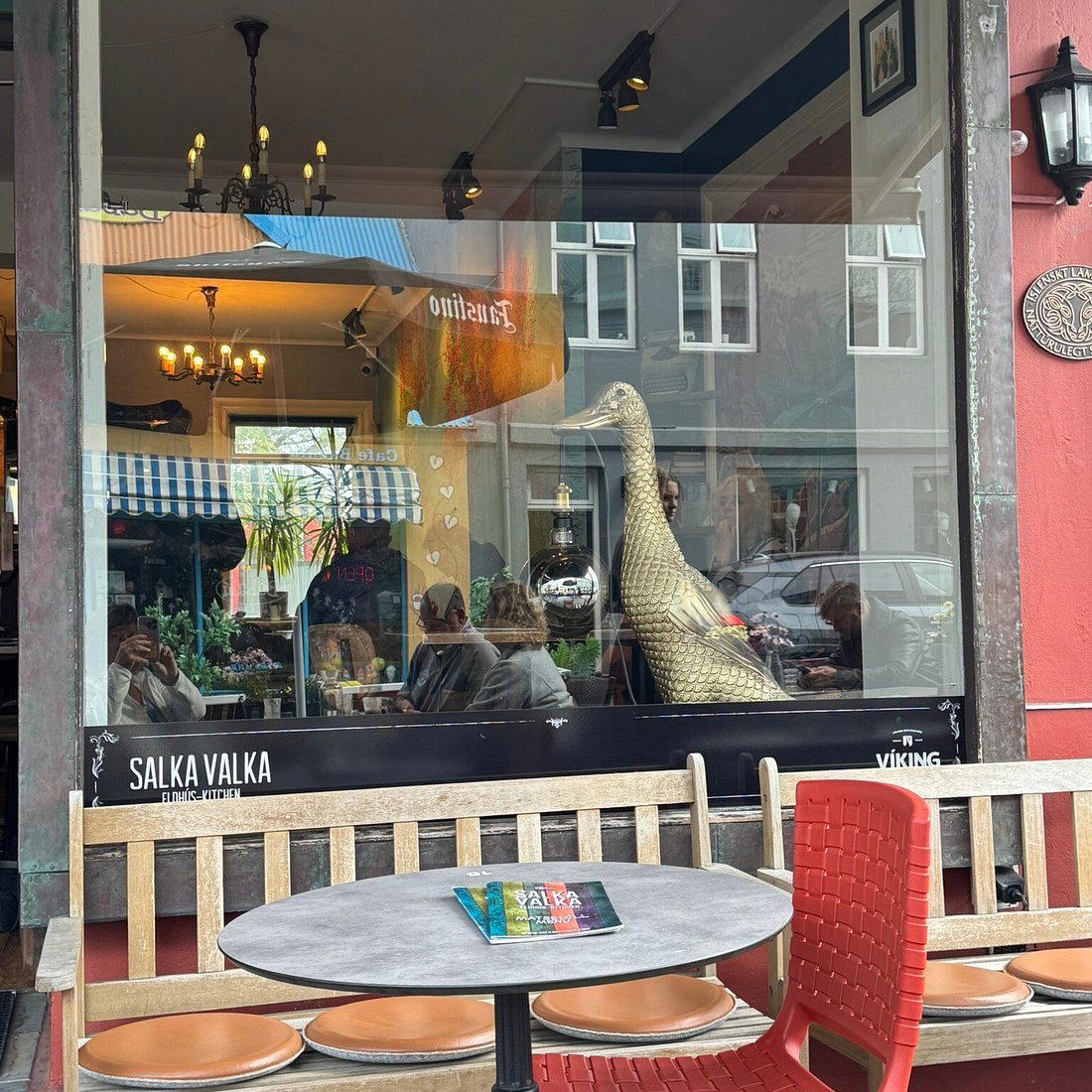 Salka Valka eldhús/kitchen restaurant in Reykjavík, Iceland