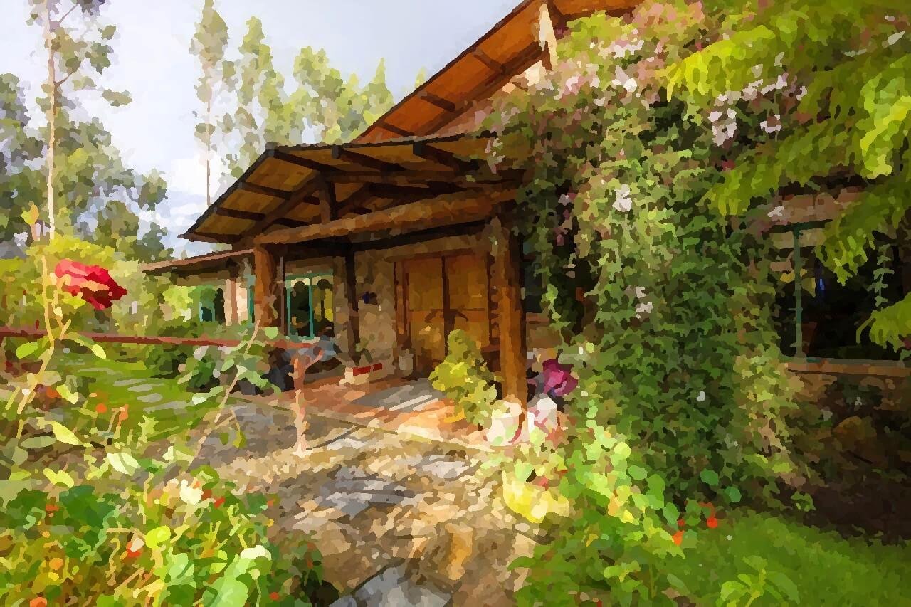 Le Petit Jardin restaurant in Cuenca Canton, Ecuador