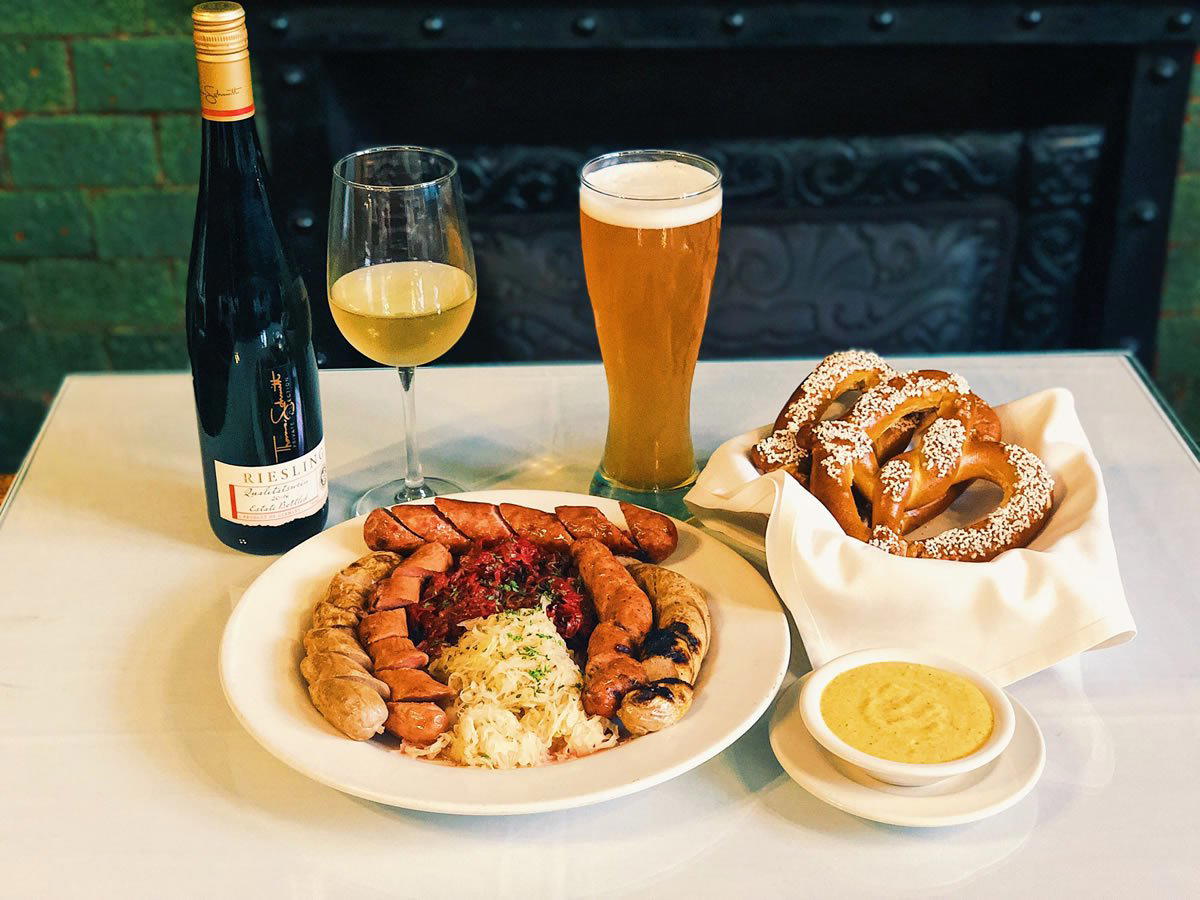 The Rathskeller restaurant in Indianapolis, United States