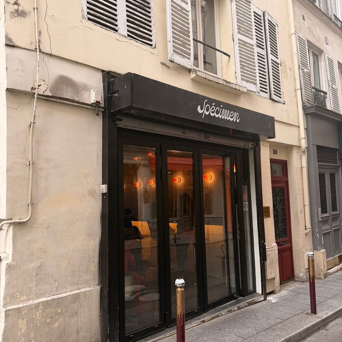 Specimen, Restaurant in Paris