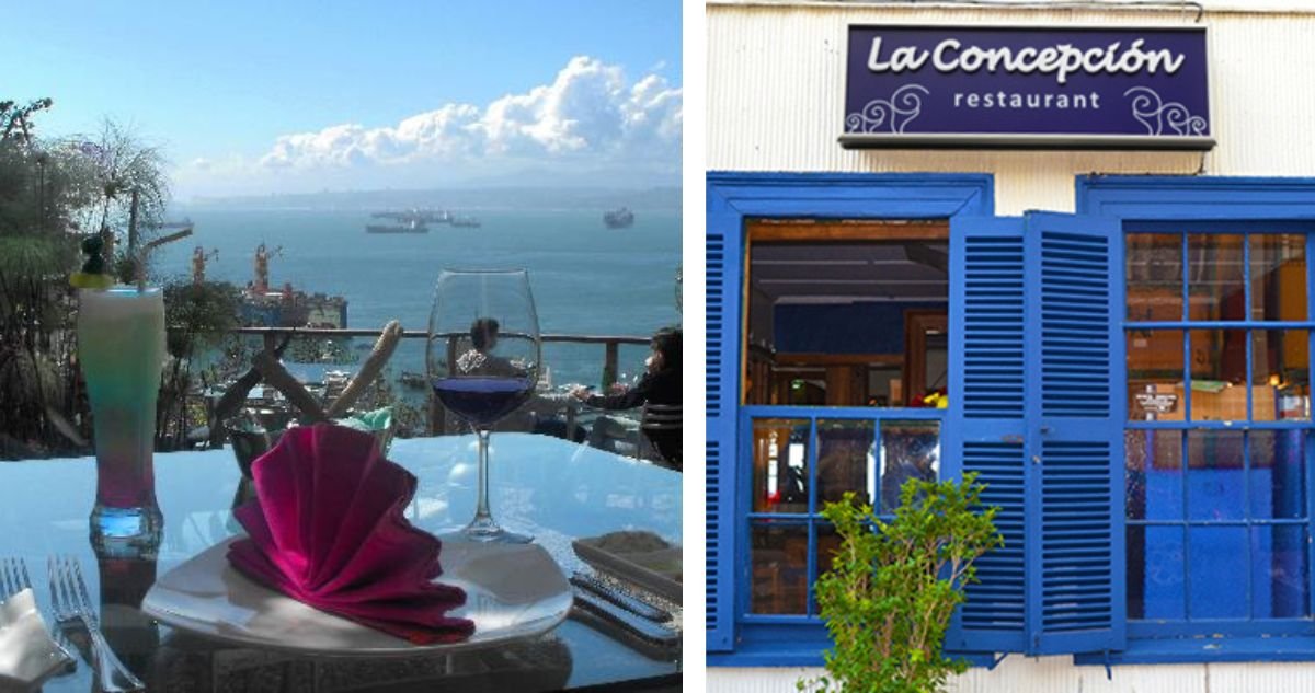La Concepción restaurant in Valparaiso, Chile