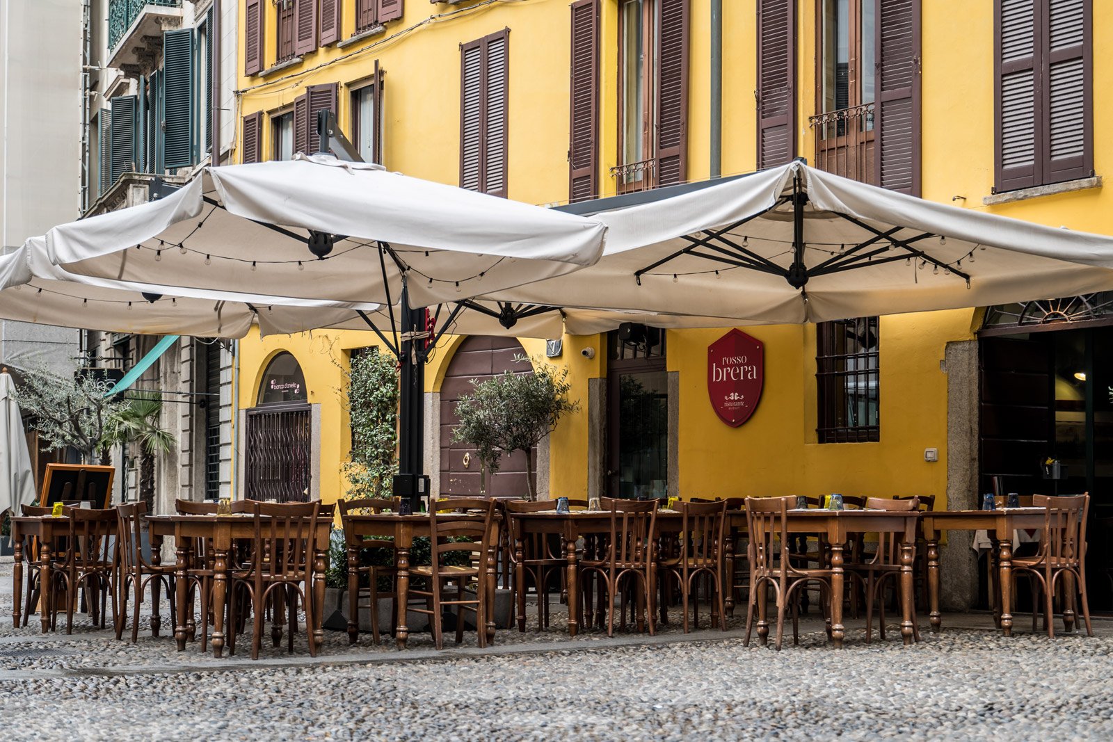 Rosso Brera, Milan, Italy