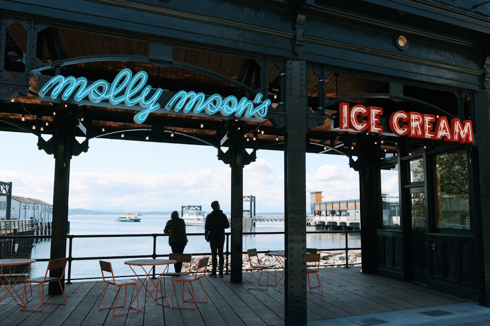 Molly Moon's Homemade Ice Cream restaurant in Seattle, United States